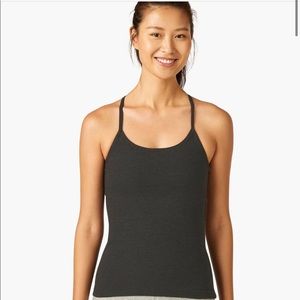 Brand new with tags Beyond Yoga tank in Dark Knight.